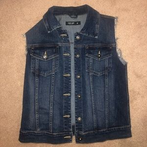 Denim Vest NEVER WORN